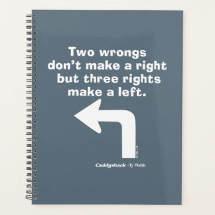 Agenda Caddyshack Dois erros não dão certo