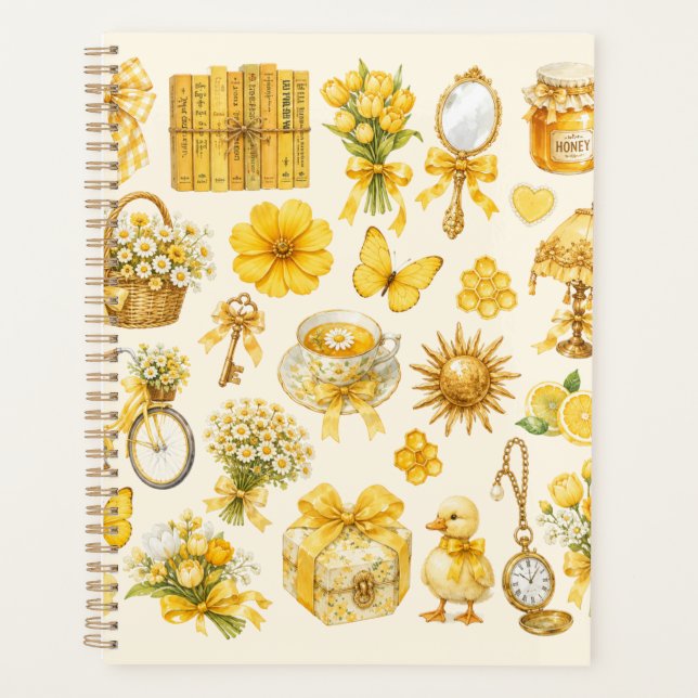 Agenda caderno, bloco de notas, registro (Frente)
