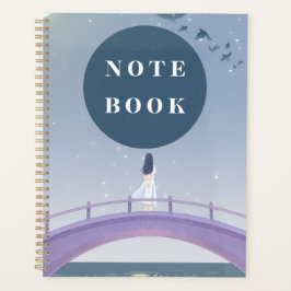 Agenda "CADERNO DE NOTAS" | Ponte Mágica da Noite Estrela