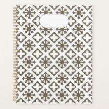 Caderno Geométrico Elegante