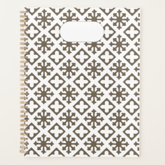Agenda Caderno Geométrico Elegante