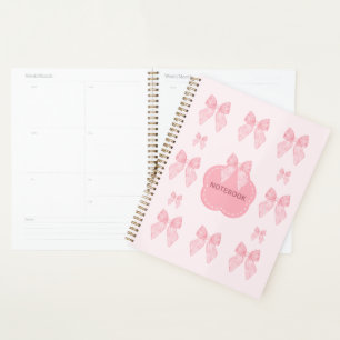 Agenda Caderno Peônia Rosa Design Floral Elegante