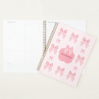 Agenda Caderno Peônia Rosa | Design Floral Elegante