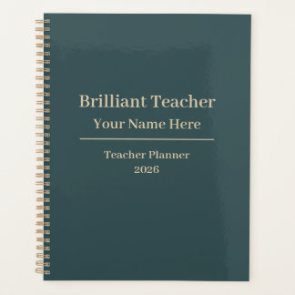 Agenda Caderno Personalizado de Planeamento para Professo