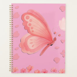 Agenda Caderno Planeador Estético Rosa