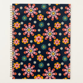 Agenda Caderno Retro Bloom Harmony