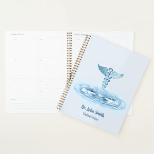 Agenda Caduceus Caduceus Água Pica Hermes Rod