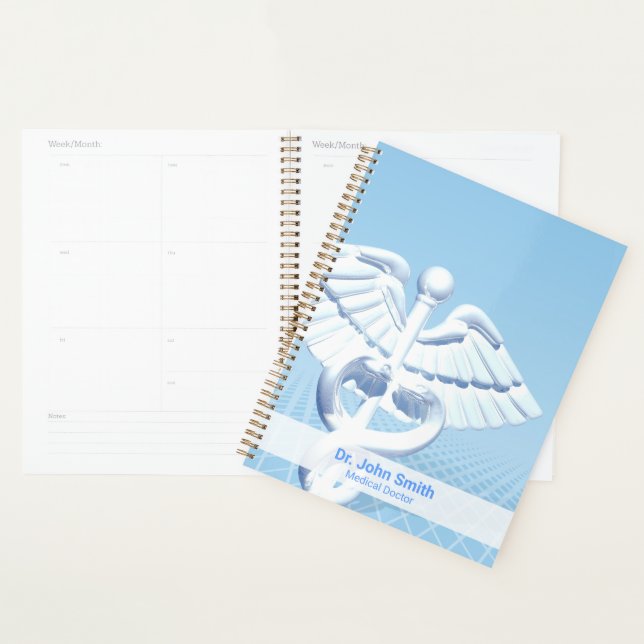Agenda Caduceus Médico Design (Exibição)