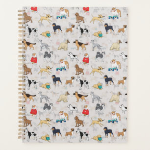 Agenda Cães Bons Design Branco