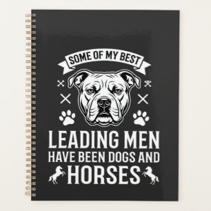 Agenda Cães E Cavalos Liderando Homens