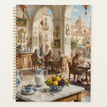 Café de Palermo ao estilo siciliano do século XVII