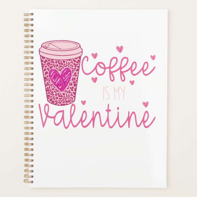 Agenda Café é meu notebook Namorados Bolsa de compra de T (Frente)