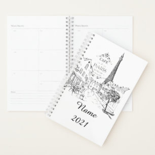 Agenda Cafe Paris Personalizado