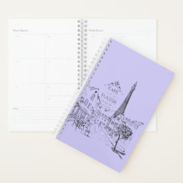 Agenda Cafe Paris Planner