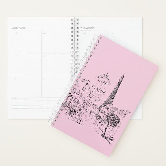 Agenda Cafe Paris Planner (Exibição)
