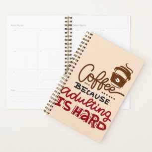 Agenda Café Porque Adultar É Duro
