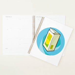 Agenda Caixa De Pílulas Spiral Planner