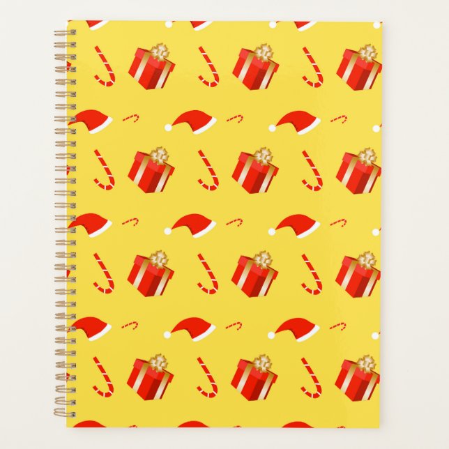 Agenda Caixa de presentes de Natal Cana de chocolate (Frente)