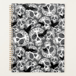 Agenda Calaveras Decorativas do Halloween