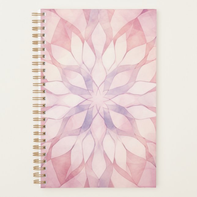 Agenda Caleidoscópio Rosa (Frente)