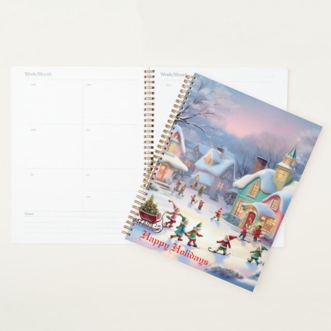 Agenda Calendário da Aldeia de Natal (Exibição)