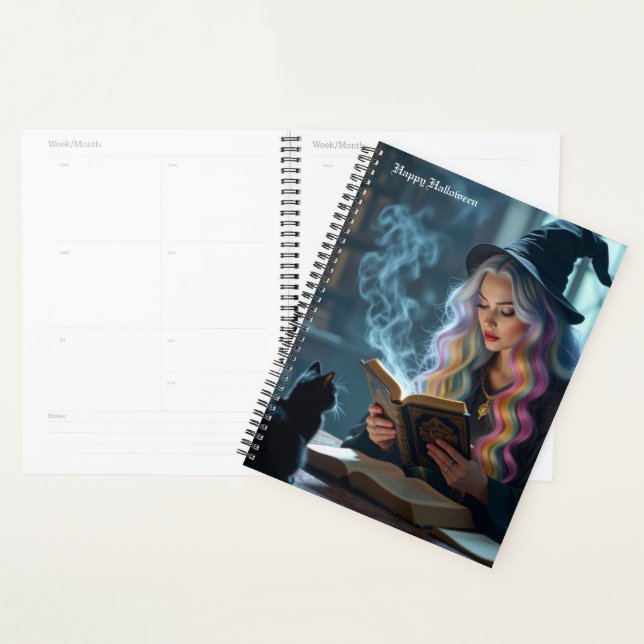 Agenda Calendário da Bruxa do Halloween (Exibição)
