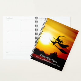 Agenda Calendário da Bruxa do Halloween