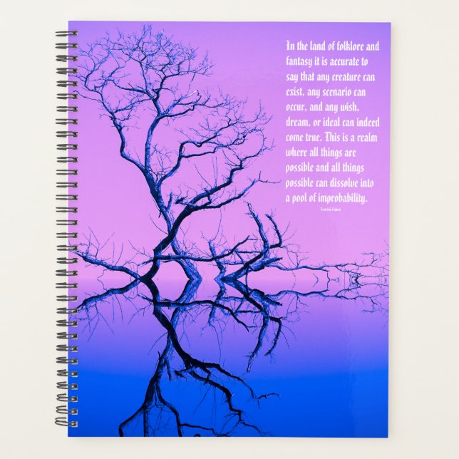 Agenda Calendário de Criatividade (Frente)