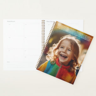 Agenda Calendário de Menina de Felicidade