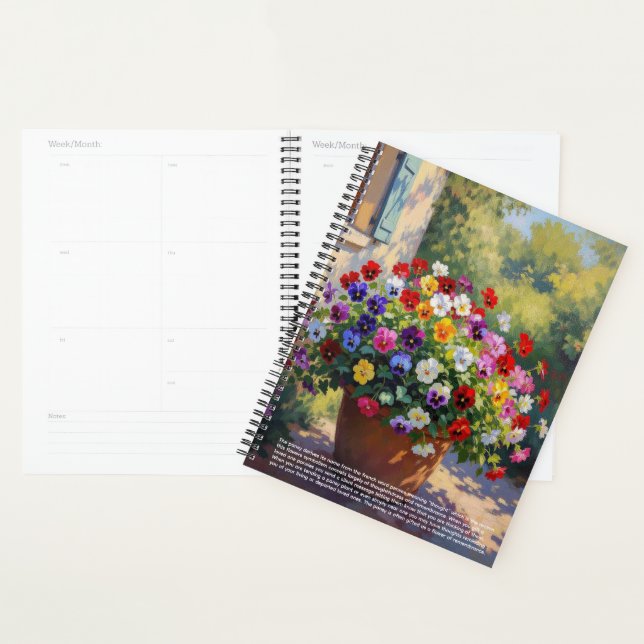 Agenda Calendário de Simbolismo da Pensée (Exibição)