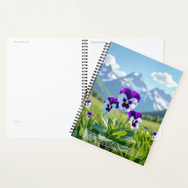 Agenda Calendário de Simbolismo da Pensée (Exibição)