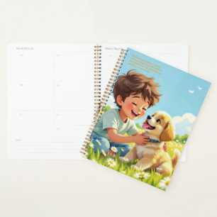 Agenda Calendário de Simbolismo de Margarida