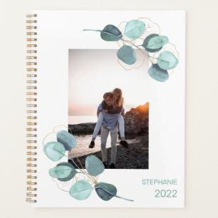 Agenda Calendário Eucalyptus 2022 Personalizado