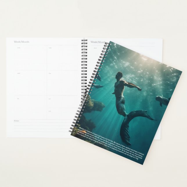 Agenda Calendário Merman (Exibição)