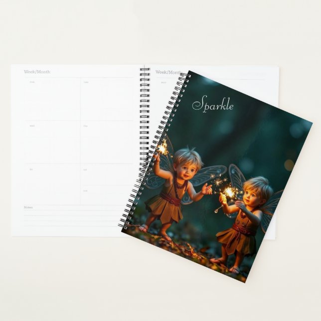 Agenda Calendário para Crianças de Fada (Exibição)