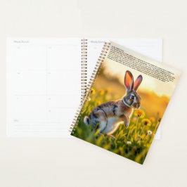 Agenda Calendário Pé de Coelho Sortudo
