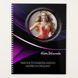 Agenda Calendário Personalizado de Concurso Glimmer Dust