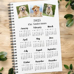 Agenda Calendário Personalizado Moderno Pet Dog 3 Foto 20<br><div class="desc">Planejador de calendário de colagem de fotos personalizado. Mantenha todos os seus compromissos com cães, quer sejam visitas veterinárias, datas de brincadeira de filhotes, aliciamento de cães ou treinamento organizado, cada animal merece um planejador personalizado de fotos de animais de estimação! Nosso planejador de fotos de cachorro tem 3 fotos...</div>