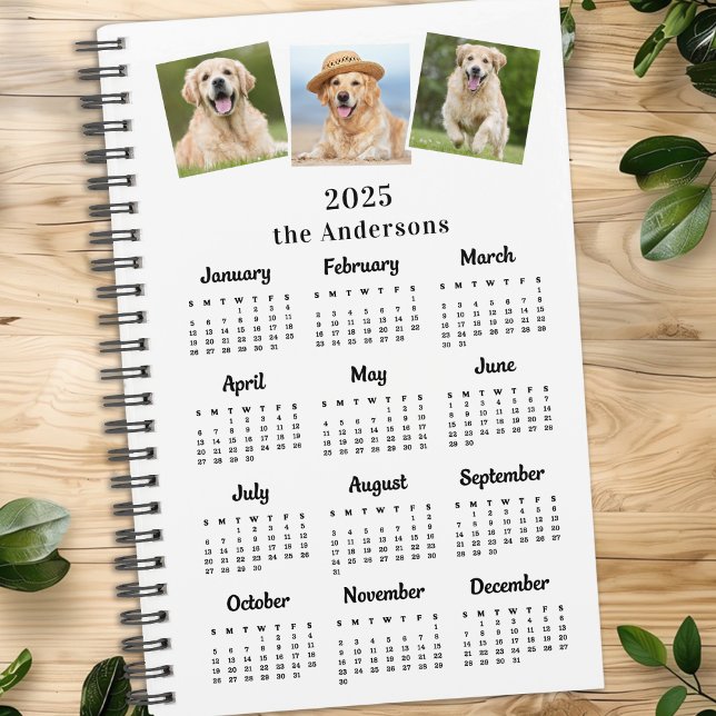 Agenda Calendário Personalizado Moderno Pet Dog 3 Foto 20 (Criador carregado)