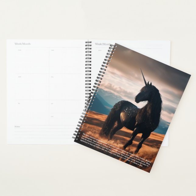 Agenda Calendário Unicórn (Exibição)