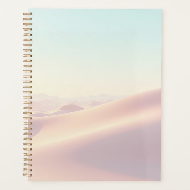 Agenda Calm light background with sand dunes (Frente)