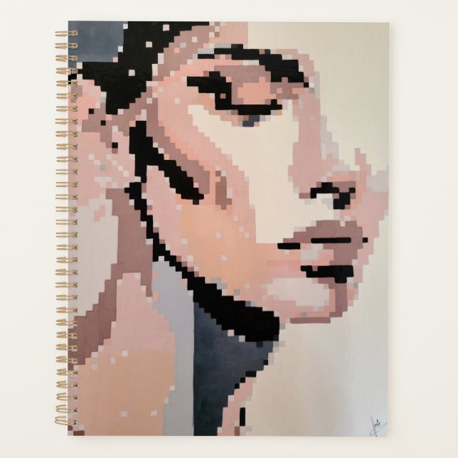 Agenda Calm pastel face (Frente)