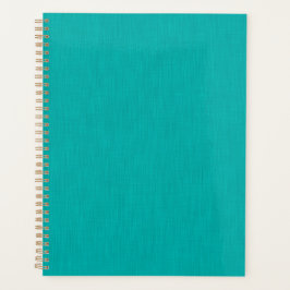Agenda Calm & simple  Turquoise textured background 