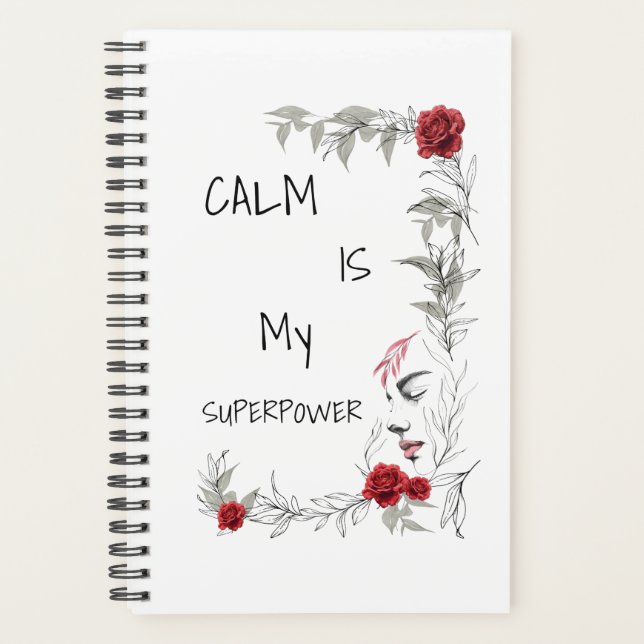 Agenda Calma É Meu Superpoder | Autoconfiança e Confiança (Frente)