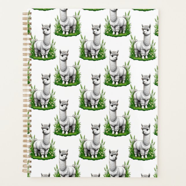 Agenda Camel llama Alpaca Pattern Design (Frente)
