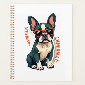 Agenda Caminhada Vintage Vou Pensar Sobre Isso French Bul