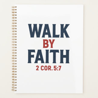 Agenda Caminhe pela Fé 2 Cor 5:7 