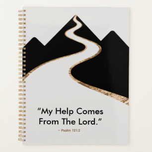 Agenda Caminho de montanha guiado espiritualmente design