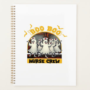 Agenda CAMISA BOO BOO CREW CLASSIC NURSE HALLOWEEN Overs