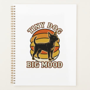 Agenda Camisa de Amante de Chihuahua Desenho Engravado Re